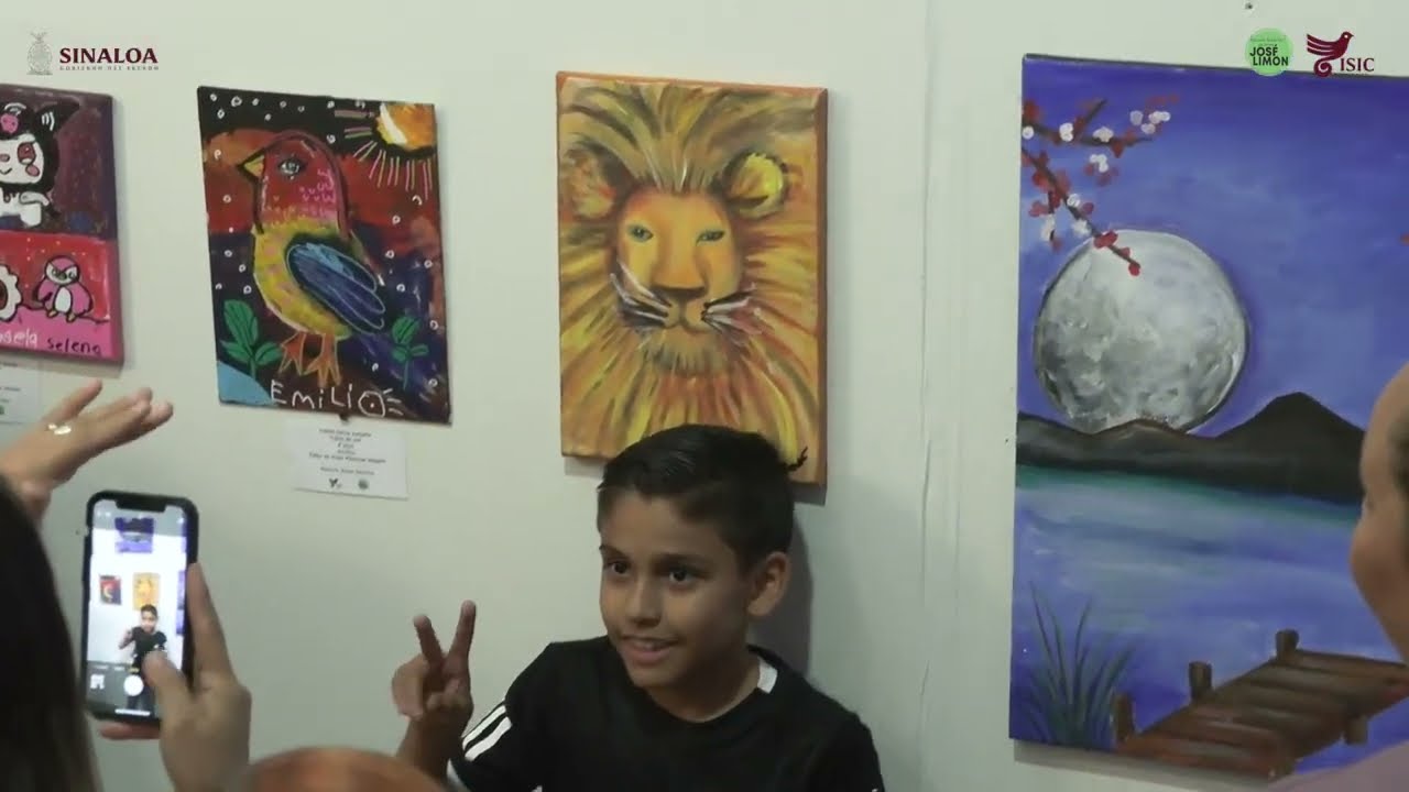 Abre expo colectiva de fin de cursos del Taller de Artes Plásticas Infantil del ISIC. (5 Junio 2024) - youtube