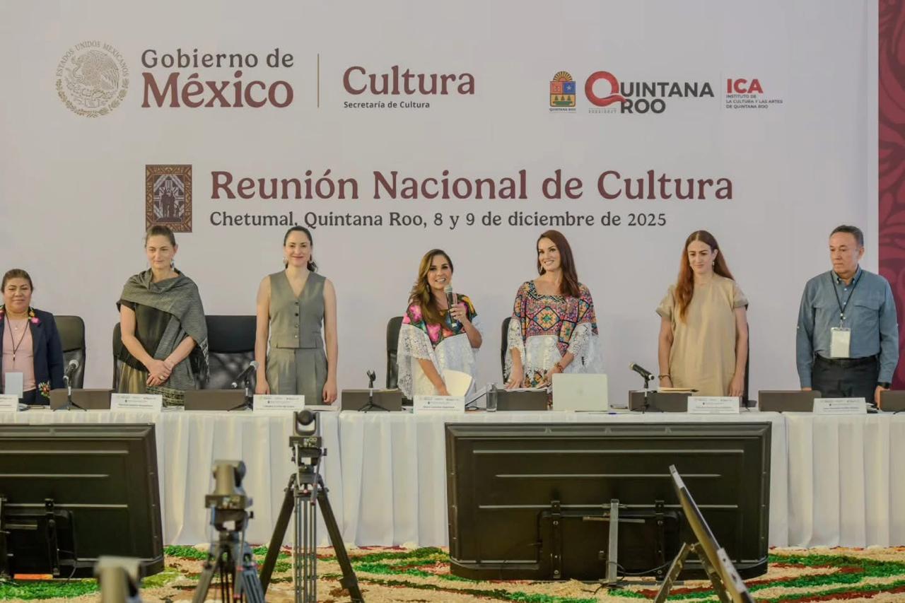 Asiste Juan S. Avilés a la Reunión Nacional de Cultura 2025, en Chetumal