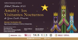 “Amahl y los visitantes nocturnos”, ópera navideña se presenta este miércoles