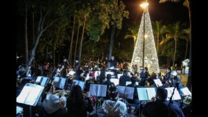Concierto “Navidad en el Botánico” con la Banda Sinfónica Juvenil del Estado de Sinaloa el 14 de Diciembre de 2025 -Video-