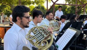 Un atardecer musical con la Banda Sinfónica Juvenil en la Unidad Deportiva Prados del Sur