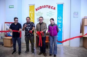 El ISIC inaugura la primera Audioteca de Culiacán en la Biblioteca Gilberto Owen