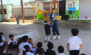 Acentúan fomento a la lectura en preescolares de Villa Juárez