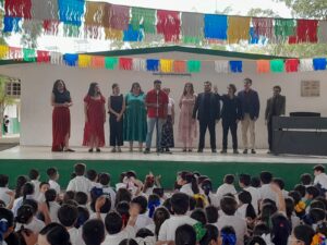 Presenta el Taller de Ópera de Sinaloa exitoso concierto didáctico en la Primaria Niños Héroes