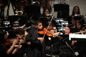 Derroche de talento, en el concierto de la Orquesta Sinfónica Juvenil de la ESAJL