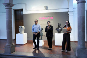 Inauguran en el MASIN la exposición inclusiva “Diálogos en el espacio. Colectiva de escultura”