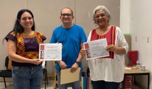 Vinculan meditación y creación artística en taller de acuarela del ISIC