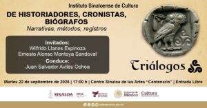 Este martes 22, en Triálogos, “De historiadores, cronistas y biógrafos”, en el Centenario