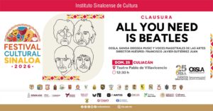 Este domingo “All you need is… Beatles” en la clausura del FECUSIN 2026