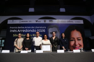 Silvia Tomasa Rivera recibe el Premio Bellas Artes de Literatura Inés Arredondo 2026